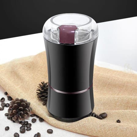 Stainless Steel Mini Electric Coffee Grinder_1