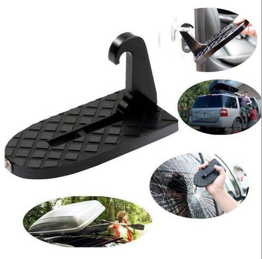 2 in 1 Foldable Car Vehicle Folding Stepping Ladder Foot Pegs_1